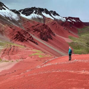 Colored Mountain and Red Valley