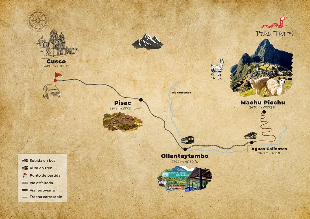 mapa-tour-machu-picchu-premium-viajes-peru-trips